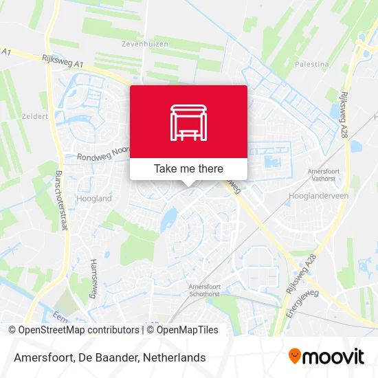 Amersfoort, De Baander map