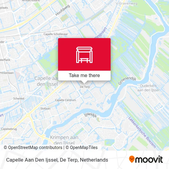 Capelle Aan Den Ijssel, De Terp map