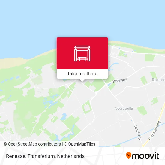 Renesse, Transferium Karte