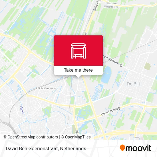 David Ben Goerionstraat map