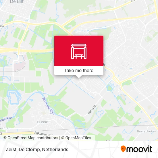 Zeist, De Clomp map