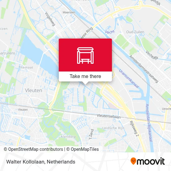 Walter Kollolaan map