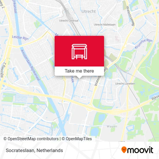 Socrateslaan map