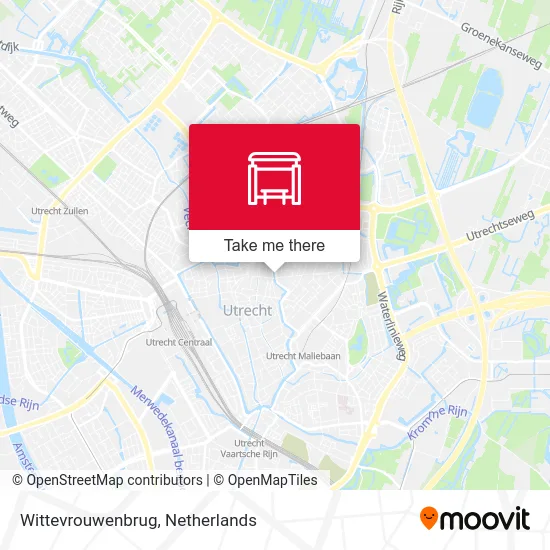 Wittevrouwenbrug map