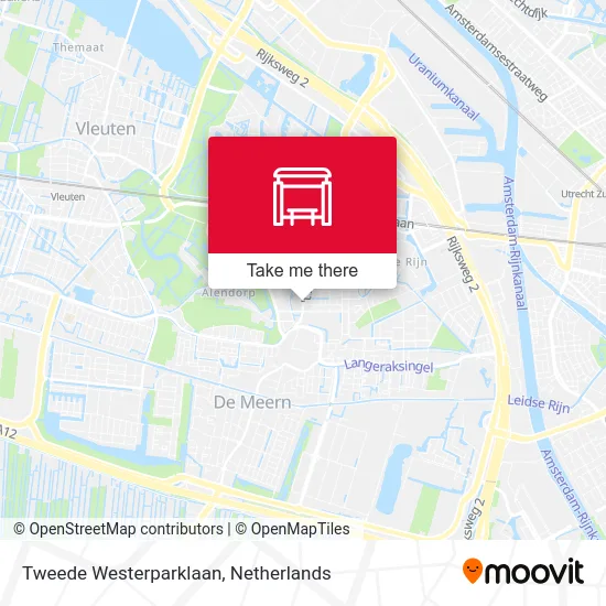 Tweede Westerparklaan map