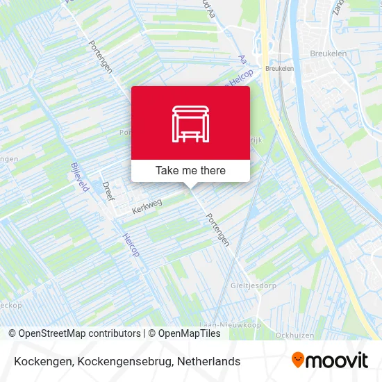 Kockengen, Kockengensebrug map