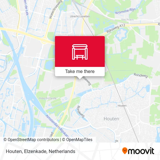 Houten, Elzenkade map