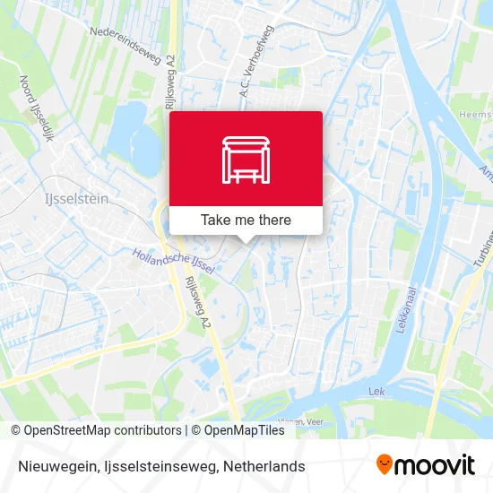 Nieuwegein, Ijsselsteinseweg map