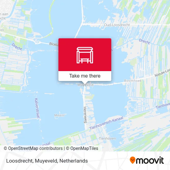 Loosdrecht, Muyeveld map