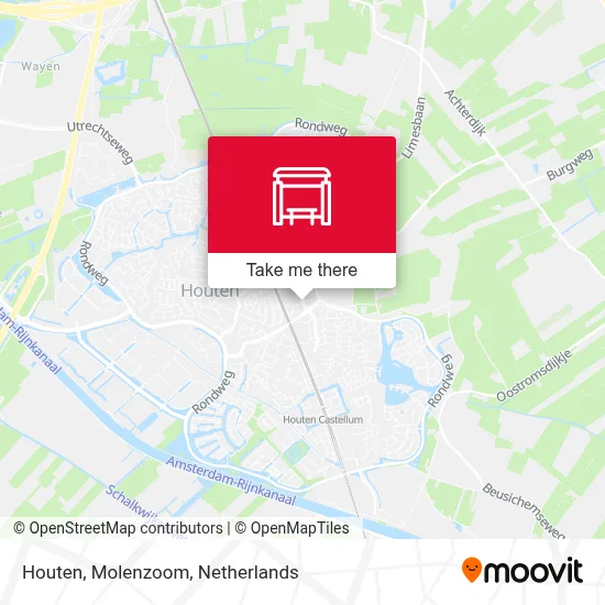 Houten, Molenzoom map