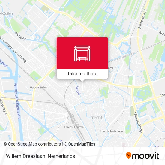 Willem Dreeslaan map