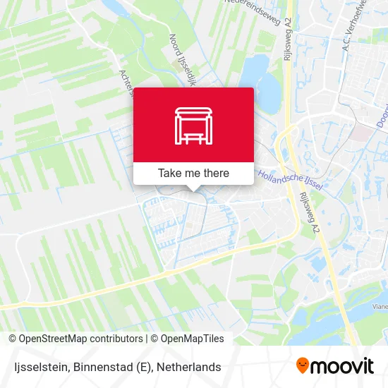 Ijsselstein, Binnenstad (E) map