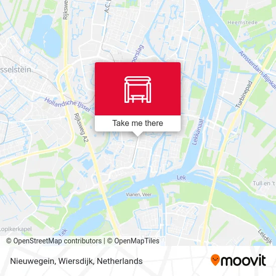 Nieuwegein, Wiersdijk map