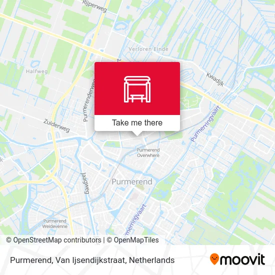 Purmerend, Van Ijsendijkstraat map