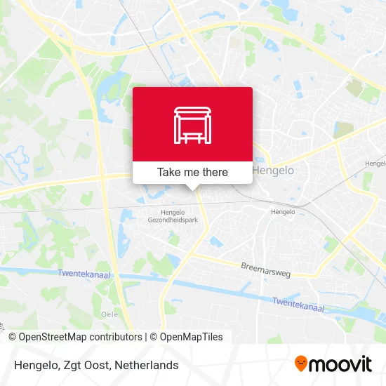 Hengelo, Zgt Oost map