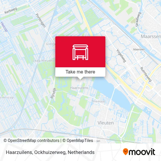 Haarzuilens, Ockhuizerweg Karte