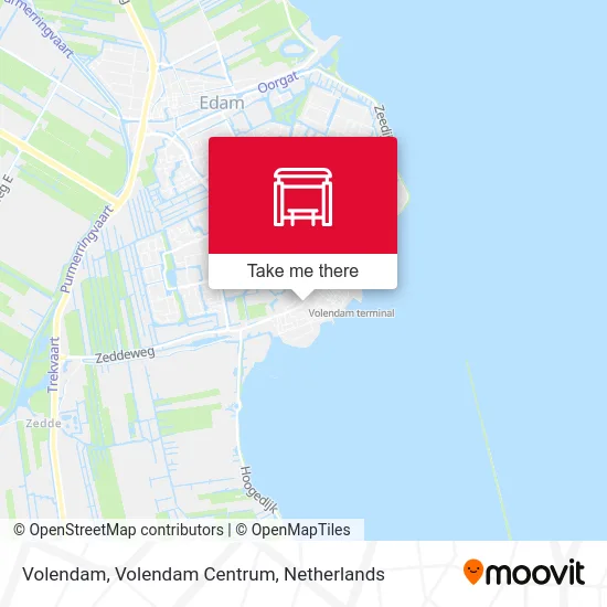 Volendam, Volendam Centrum map