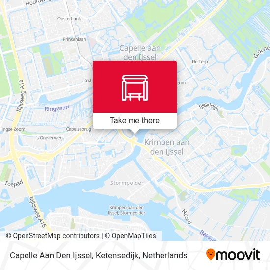 Capelle Aan Den Ijssel, Ketensedijk map