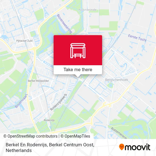 Berkel En Rodenrijs, Berkel Centrum Oost map