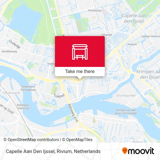 Capelle Aan Den Ijssel, Rivium map