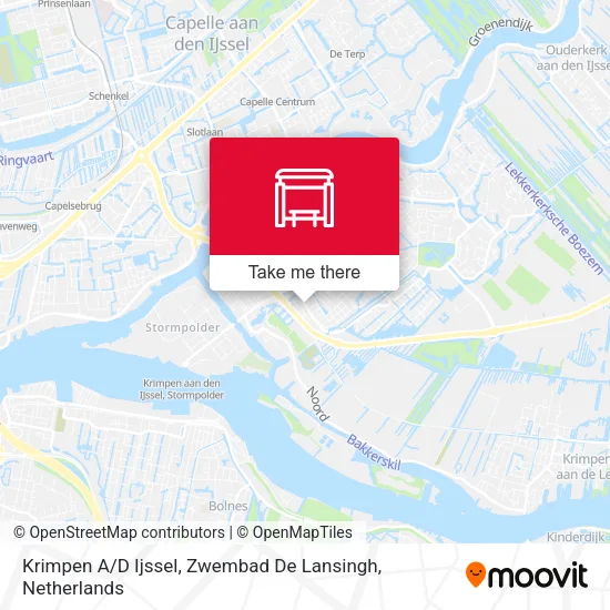 Krimpen A / D Ijssel, Zwembad De Lansingh map