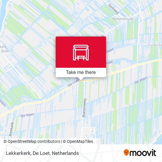 Lekkerkerk, De Loet map