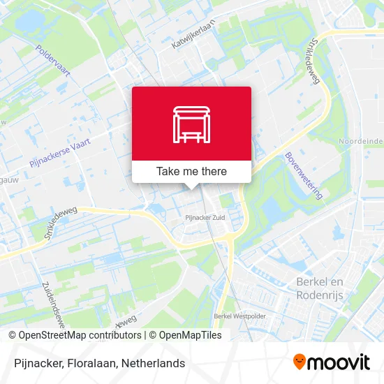 Pijnacker, Floralaan map