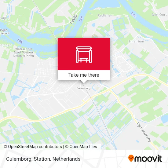 Culemborg, Station map