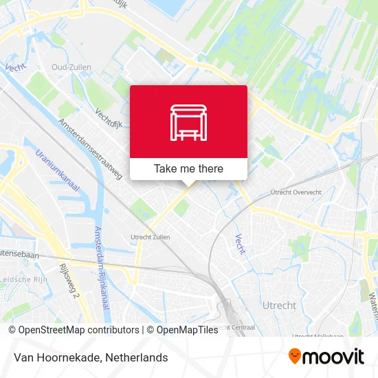 Van Hoornekade Karte