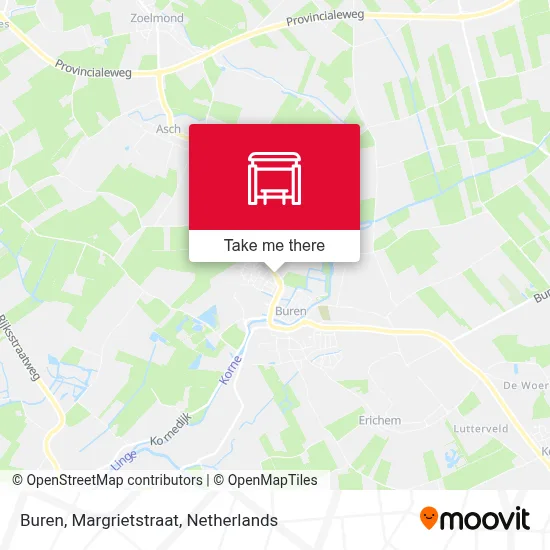 Buren, Margrietstraat map