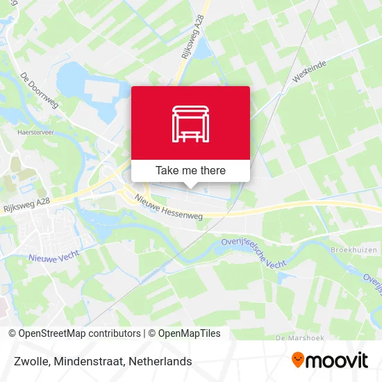 Zwolle, Mindenstraat map