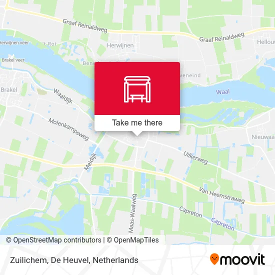 Zuilichem, De Heuvel map