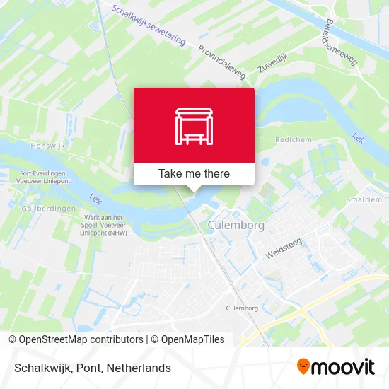 Schalkwijk, Pont map