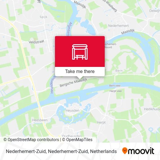 Nederhemert-Zuid, Nederhemert-Zuid map