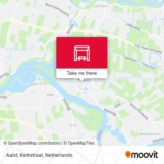 Aalst, Kerkstraat map