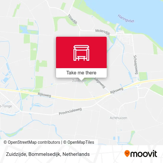 Zuidzijde, Bommelsedijk map