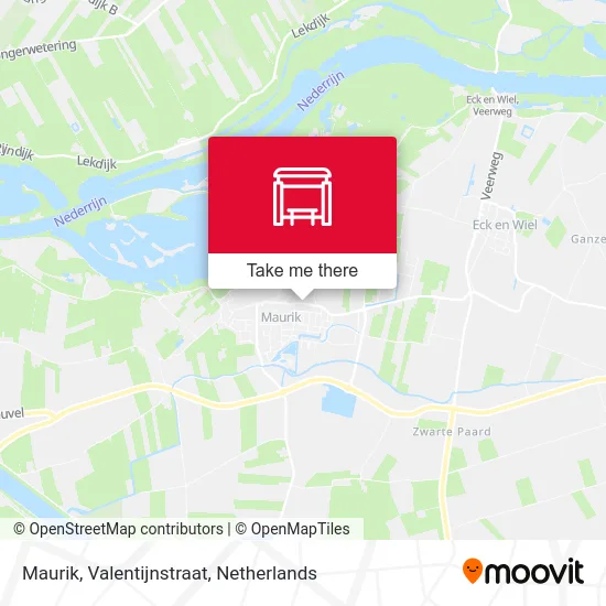 Maurik, Valentijnstraat map