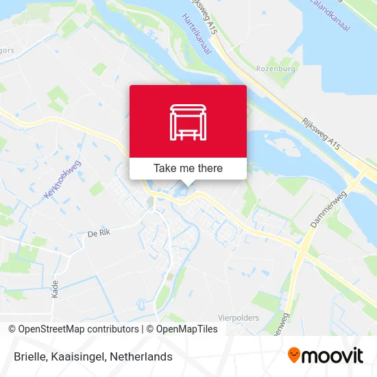 Brielle, Kaaisingel map