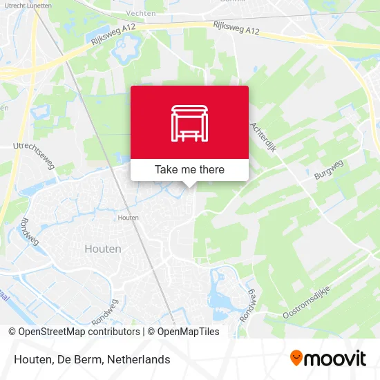 Houten, De Berm Karte