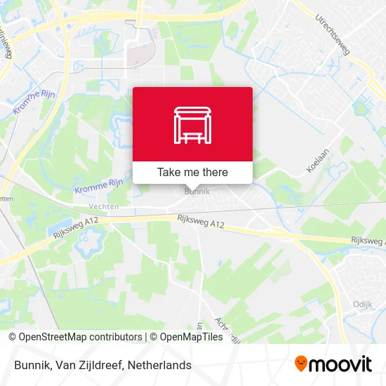 Bunnik, Van Zijldreef map