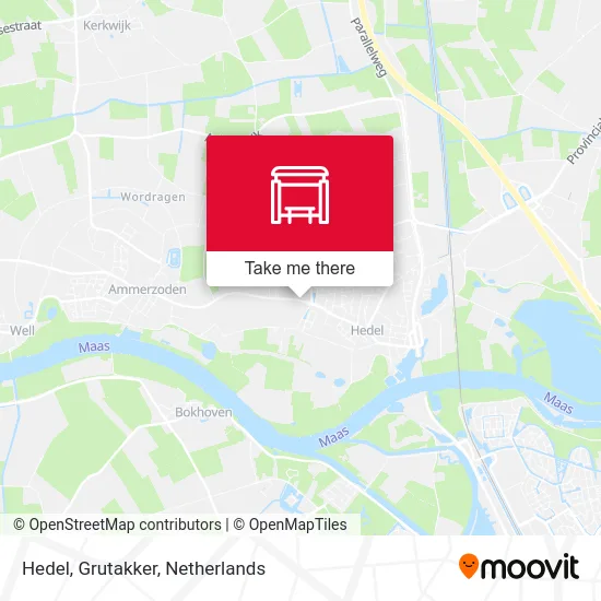 Hedel, Grutakker map