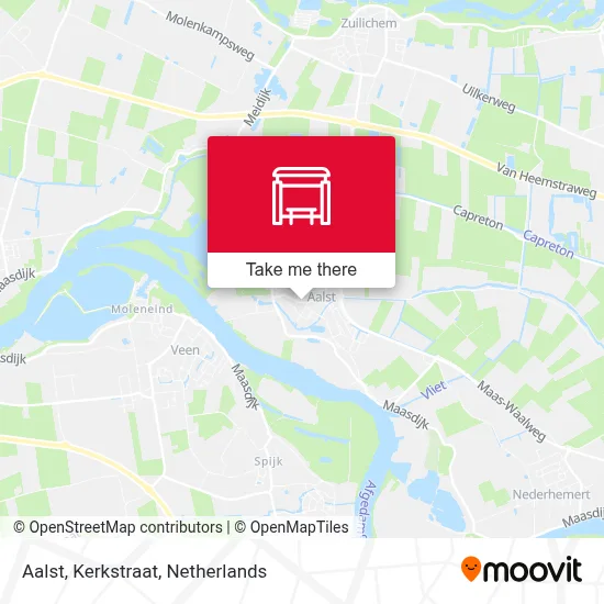 Aalst, Kerkstraat map