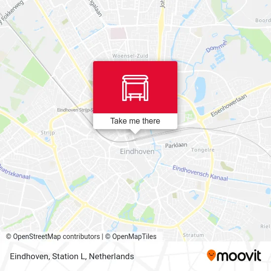 Eindhoven, Station L map