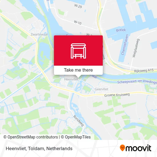 Heenvliet, Toldam map