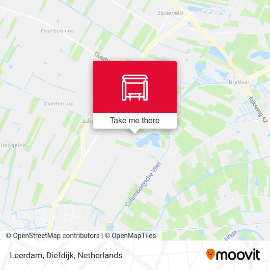 Leerdam, Diefdijk map