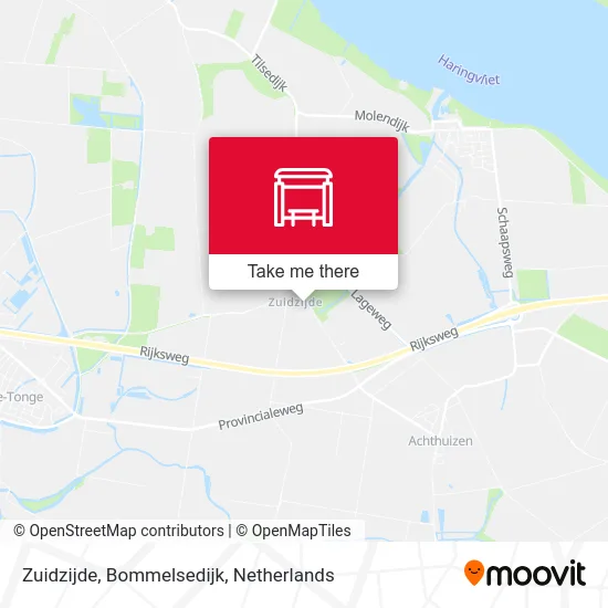 Zuidzijde, Bommelsedijk map