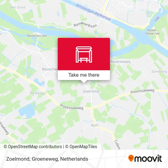 Zoelmond, Groeneweg map