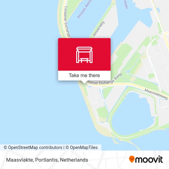 Maasvlakte, Portlantis map