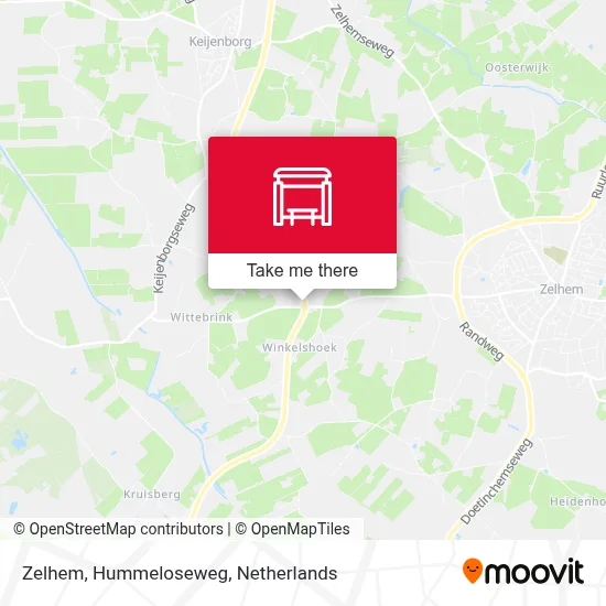 Zelhem, Hummeloseweg map
