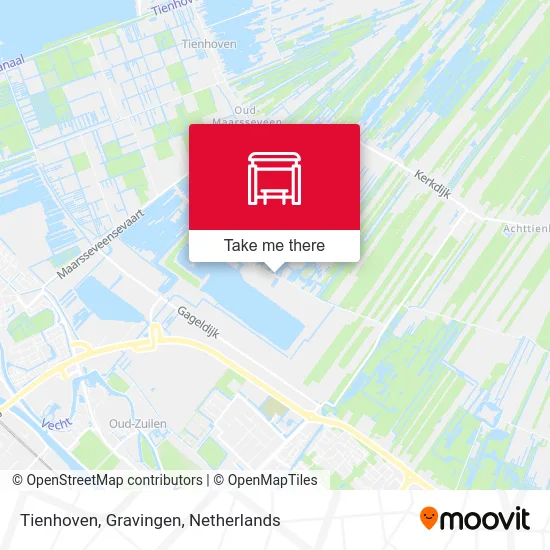 Tienhoven, Gravingen map